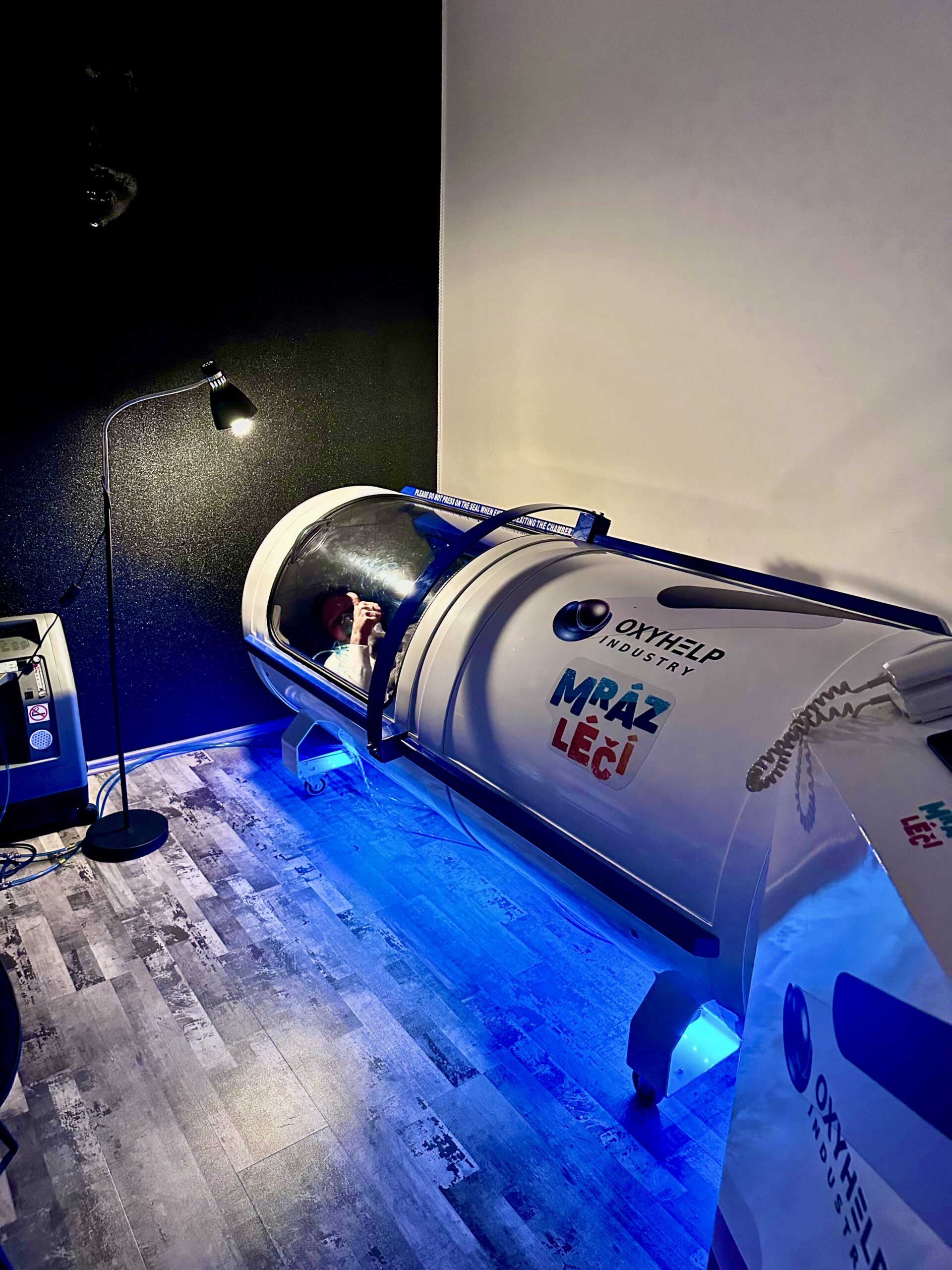 Hyperbarická oxygenoterapie – Podrobný popis průběhu terapie